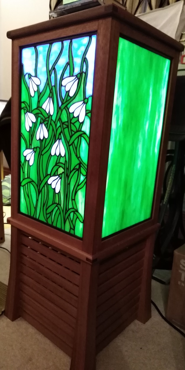 Finshed Snowdrop Lamp